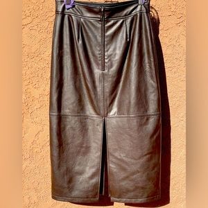 A.L.C. Midi dark brown Skirt (8)